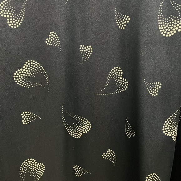 Heart Joie Silk Wrap Dress - L - Picture 5 of 6